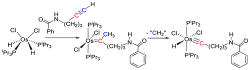 24) Amide-Directed Formation of Five-Coordinate Osmium Alkylidenes from Alkynes